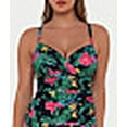 thumbnail image 5 of Sunsets Swimwear Twilight Blooms Serena Tankini Top, 5 of 6
