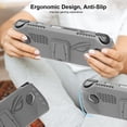 thumbnail image 4 of Funda protectora de TPU para consola de juegos ROG Ally con soporte trasero y cubierta protectora antideslizante, 4 of 8