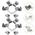 thumbnail image 2 of MOVTOTOP 25 Pcs Greenhouse Glazing Clips Strong Z Clips for Panel Fixing Supplies, 2 of 7