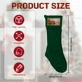 thumbnail image 4 of Personalized Christmas Stocking with Photo, 18” Large Knitted Xmas Stocking for Kids, Customized Christmas Gifts and Holiday Home Decor, 4 of 9