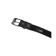 Adder Leather Belt [Black Snakeskin]