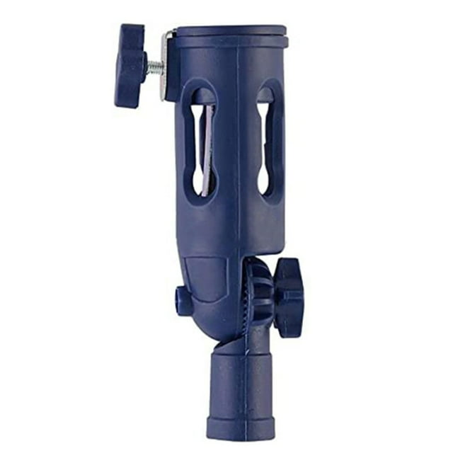 Flexible Paint Brush Extender Multi-Angle Portable Paint Roller Extension Clamping Tool for Threaded and Locking Poles,1 * Flexible Paint Brush Extender,blue