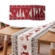 thumbnail image 3 of de mesa navideño, mantel navideño, decorativo, mantel reutilizable para ocasiones festivas y fiestas., 3 of 8