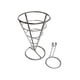 thumbnail image 4 of Soporte de Canasta de Soporte de de material acero Inoxidable con Cuenco para Aperitivos, 4 of 8