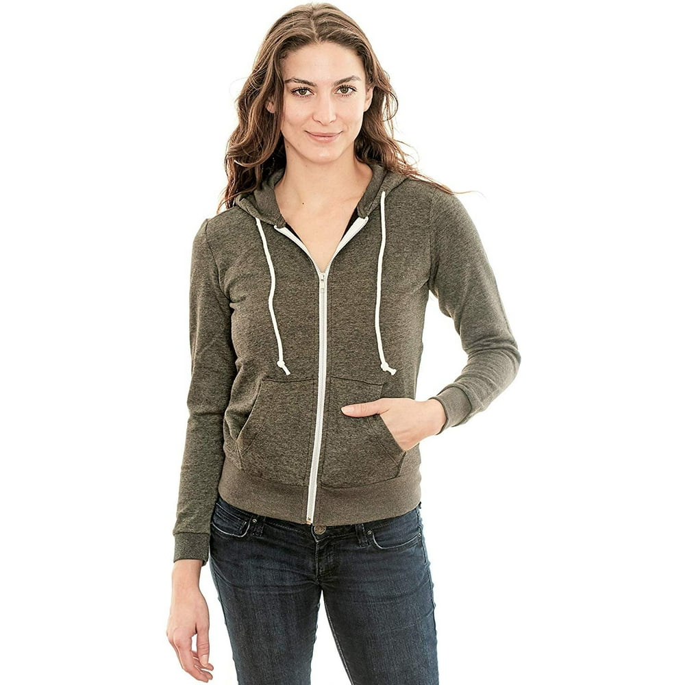 New York Avenue - Womens Hooded Sweatshirt - Traditional Fit Soft Light ...