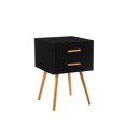 thumbnail image 3 of Convenience Concepts Oslo 2 Table de Fin de Tiroir en Noir, 3 of 4