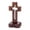 Flower bottom, variant on AOOOWER Minimalists Catholic Wood Hollow Standing Crosses Ornament with Base for Prayer Corner and Sacred Area Decors