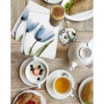 thumbnail image 4 of Blue Tulip Kitchen Dish Towels for Drying Dishes Set of 4, Abstract Flower Country Farm Floral White Waffle Weave Microfiber Hand Tea Bathroom Towels Quick Dry & Absorbent Towel 15.7x23.6, 4 of 7