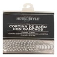 thumbnail image 4 of Cortina para Baño Hotel Style 178 x 183 cm Líneas Horizontales Beige, 4 of 4
