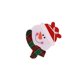 thumbnail image 2 of Soporte para cubiertos de Navidad, nuevo Papá Noel, muñeco de nieve, alce, múltiples estilos, tenedor, cuchara, bolsas, regalo, cubiertos, Kits de decoración para fiestas cara redonda/muñeco de nieve Naiovety HA070140-02B, 2 of 6