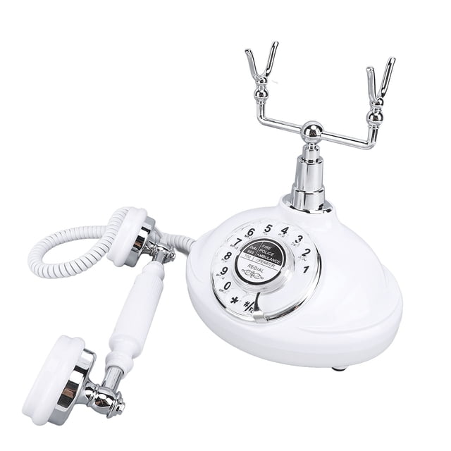 Teléfono de Escritorio, Timbre en el Teléfono Rotativo de Estilo Vintage Para La Oficina para la Sala de Estar