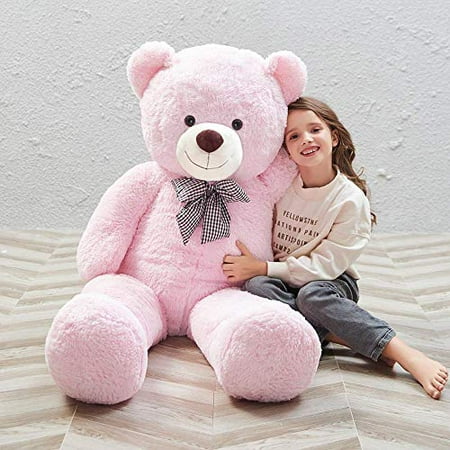 MaoGoLan Giant Teddy Bear Big Stuffed Animals Plush Toy for Girls Children Girlfriend Valentines Day 47 inch Large Bear
