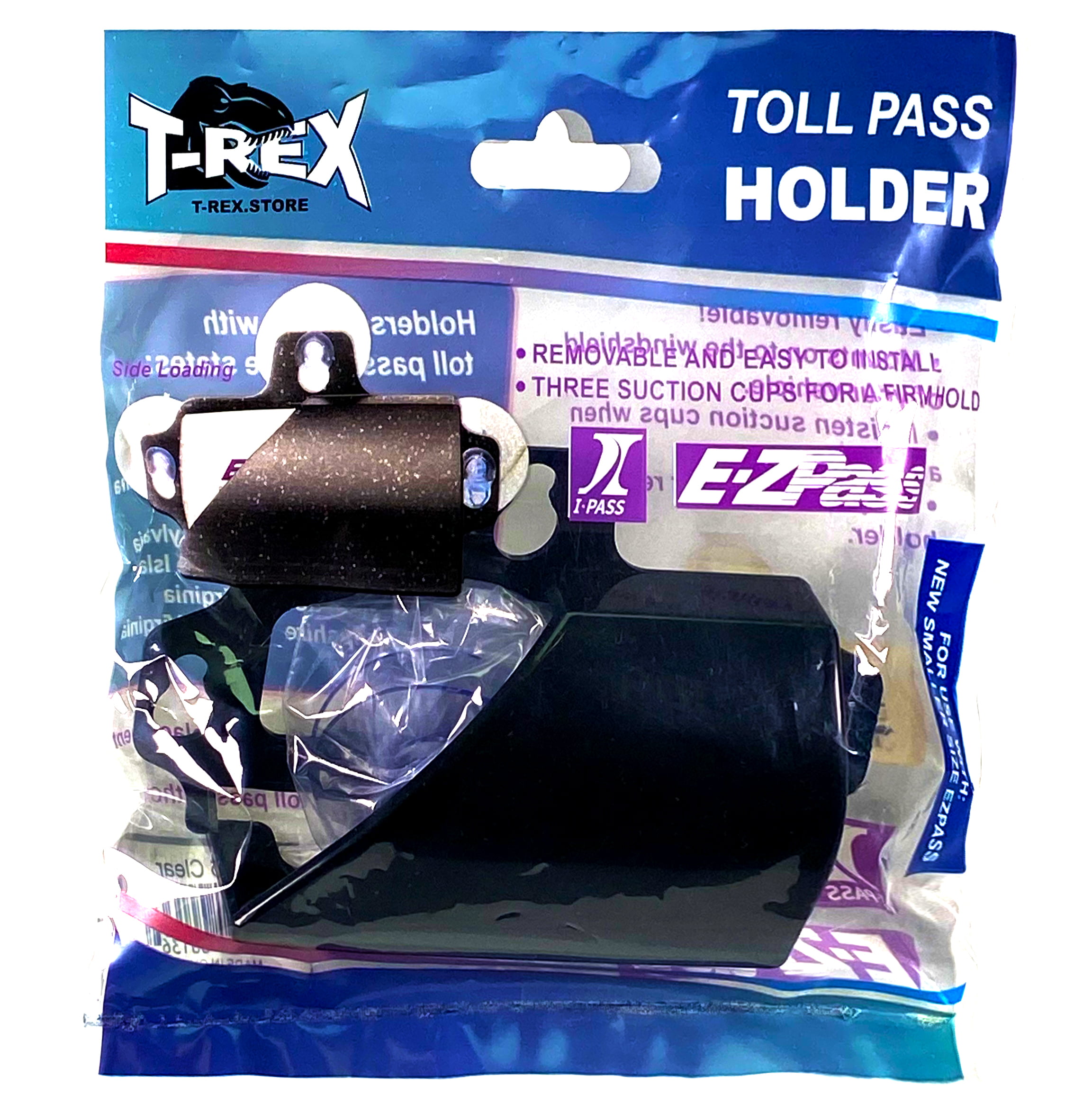 T-Rex EZ Pass/I-Pass Holder for Car, Holds Tightly to Your Car