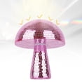 thumbnail image 4 of La Barra Del Espejo Disco Forma Seta Adorna Discoteca para El Partido, 4 of 9