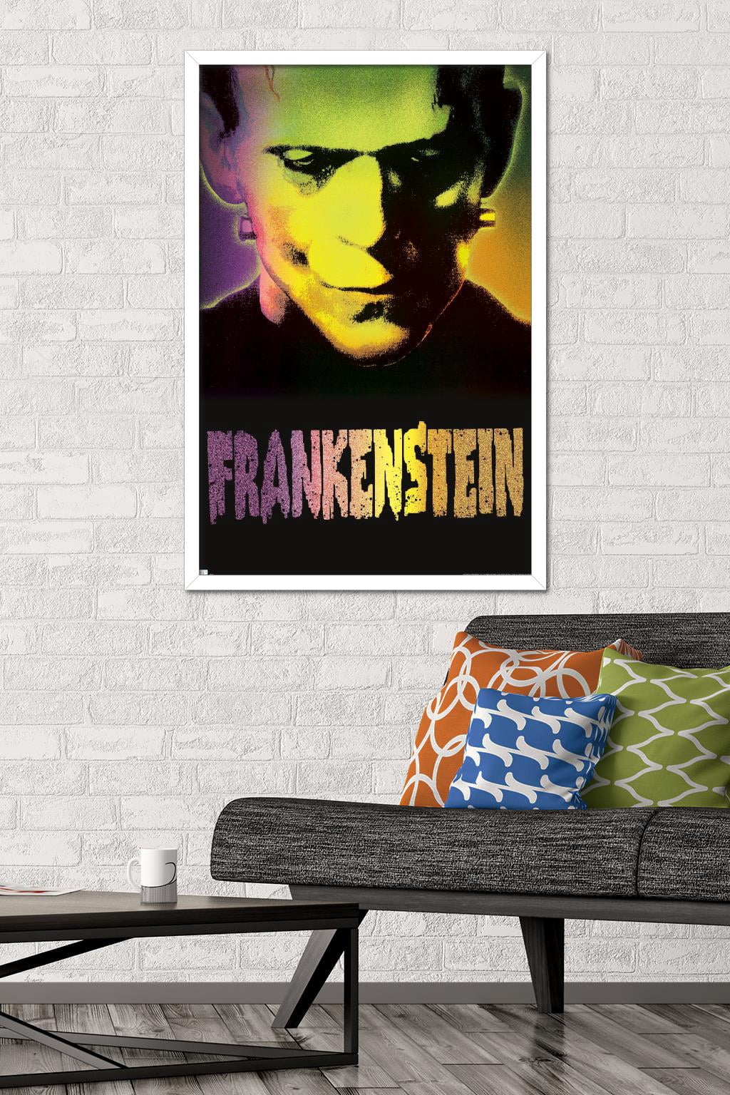 Frankenstein - Close-Up Wall Poster, 22.375" x 34" Framed