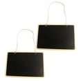 thumbnail image 4 of 2 Pcs Chalk Blackboard Wooden Chalkboard Notice Boards Wedding Decor Board, 4 of 8