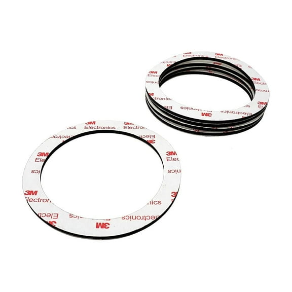 iSonic Double-Sided Circular Tape for MVR Label Protectors, Pack of 5