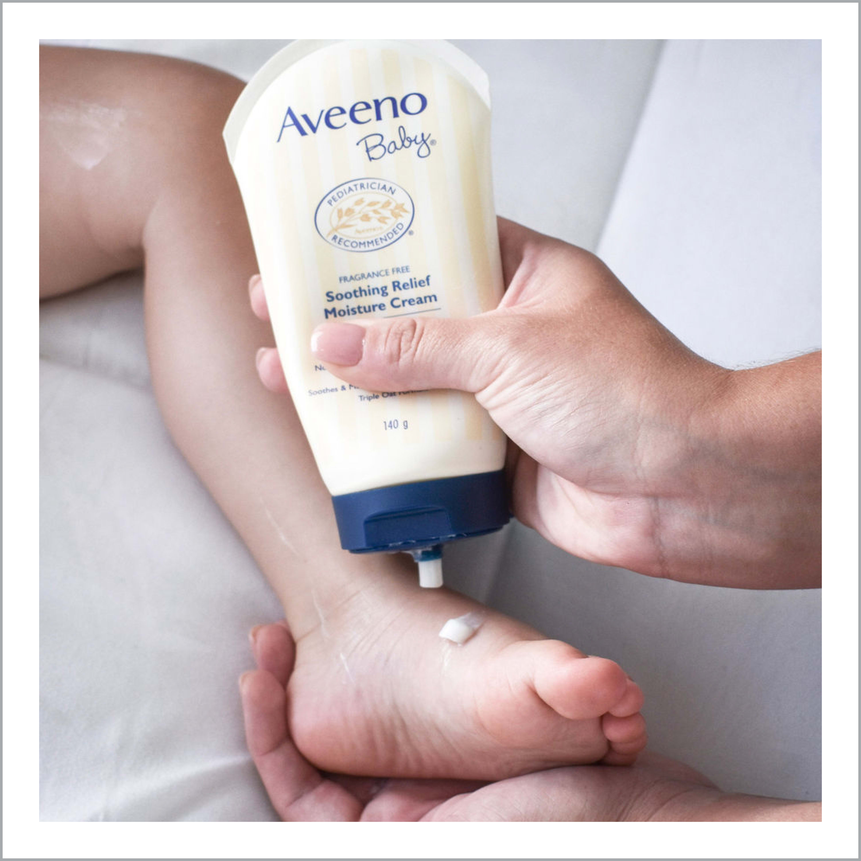 Aveeno Baby Soothing Relief Moisturizing Cream, Oat Complex, 8 oz - image 5 of 14