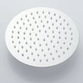 thumbnail image 3 of Bgsha Pomme de Douche Ronde/carrée de 8 Pouces Grande, Tête de Douche, Pluie, Chrome, Acier Inoxydable, 3 of 9