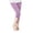 Purple, variant on Girls Clothes Girls Stretch Capri Leggings with Solid Color Lightweight Comfort for Gym, Beach, and Casual Activities