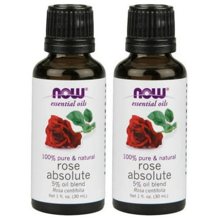 NOW Foods, Rose Absolute, 5% oil blend, 1 Ounce (Pack of