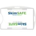 thumbnail image 2 of 5 Pack - RFID Blocking ID Badge Holder (Holds 2 Cards) - SkimSAFE - Dual Sided Shield Blocks 13.56MHz Radio Signal - Specialist ID (Frosted Clear), 2 of 2