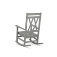 thumbnail image 3 of POLYWOOD Canyon Porch Rocking Chair in Slate Grey, 3 of 4