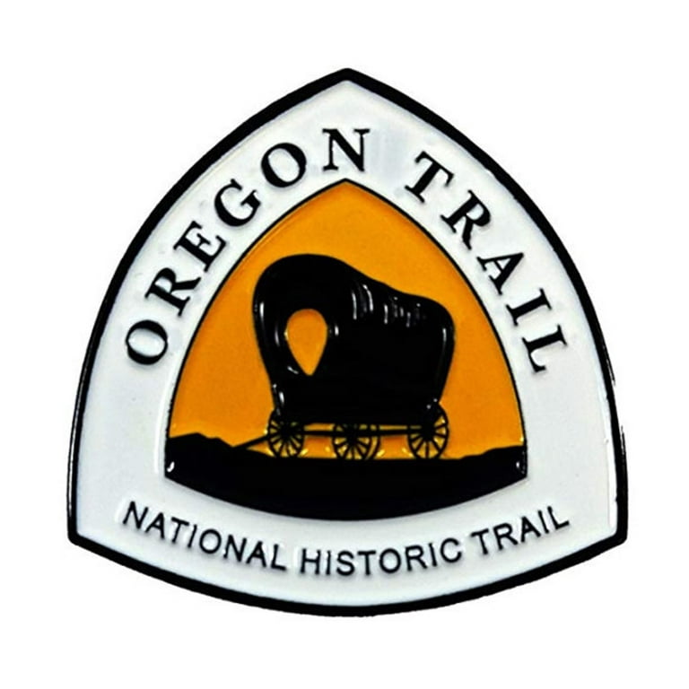 Oregon Trail National Scenic Trail 1 Enamel PinBrooch for Jacket