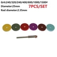 thumbnail image 1 of Bgsha 6pcs Meule Fibre de Nylon Point Abrasif en Forme de T Polissant les Outils Rotatifs, 1 of 8