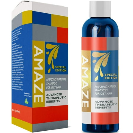Shampoo for Oily Hair & Itchy Scalp with Pure Jojoba ...