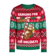 thumbnail image 2 of Jolly Sweaters Men's & Big Men's Ugly Christmas Sweater, Sizes S-3XL, 2 of 3