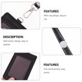 thumbnail image 3 of Work Card Protective Sleeve Card Protective Cover Id Card Holder Leather Card Case, 3 of 8