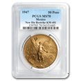 thumbnail image 1 of 1947 Mexico Gold 50 Pesos MS-70 PCGS (Restrike), 1 of 3
