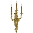 thumbnail image 2 of 26 Inch Three Light Wall Sconce Minka Metropolitan N9650, 2 of 2