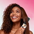 thumbnail image 3 of Dwellin Cordless Hair Straightener Curler 5 in 1 Portable Mini Brush Heating Hot Comb for Travel with USB Charging LED Screen Display, 3 of 9