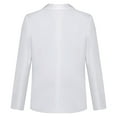 thumbnail image 2 of YONGHS Kids Boys Long Sleeve Lapel Blazer Coat One-Button Gentleman Formal Suit Jacket Outerwear White 14, 2 of 6