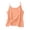 Orange, variant on Linen Tank Tops for Women Summer Lightweight Spaghetti Strap Scoop Neck Loose Camisole Tops Beach Vacation Outfits
