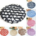 thumbnail image 1 of GROFRY Hairnet Women Bun Cover Hair Net Ballet Dance Skating Rhinestone Crochet Snood, 1 of 7