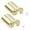 Bright gold, variant on Pack of 2 Elegant Nordic Curved Hooks for Stylish Home Decoration Metal Hanger