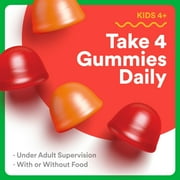 SmartyPants Kids Organic Multi & Vegetarian Omega 3 Gummy Vitamins with D3, C & B12 - 90ct
