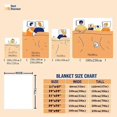 thumbnail image 4 of Manta de felpa suave con dibujos animados de Disney, Minnie y Mickey, manta de franela para sala de estar, dormitorio, cama, sofá, funda de picnic, 4 of 5