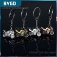 thumbnail image 1 of Portable Keychain Durable Universal Motorcycle Pendant Key Chain Zinc Alloy Car Key Holder Car Interior AccessoriesMotor 01United States He Qiyong unisex, 1 of 1
