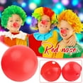 thumbnail image 1 of Nariz de payaso de espuma | Accesorio de disfraz de circo para Halloween y fiestas de disfraces | Nariz de esponja para disfraces, cosplay y fiestas de disfraces | Sirve para adultos y niños, 1 of 9