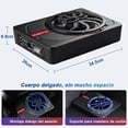 thumbnail image 2 of Subwoofer Amplificado Stanew 10 In Bocina 600w Para Carros Negro, 2 of 5