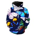 thumbnail image 2 of Sudadera con capucha con estampado 3D de mariposa exquisita para hombres y mujeres, sudadera con estampado de insectos de manga larga, sudadera holgada estilo Harajuku, sudaderas con capucha, 2 of 4