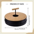 thumbnail image 7 of Divided Serving Tray with Bamboo Lid, Sectional Platter for Table Events, 7 of 7