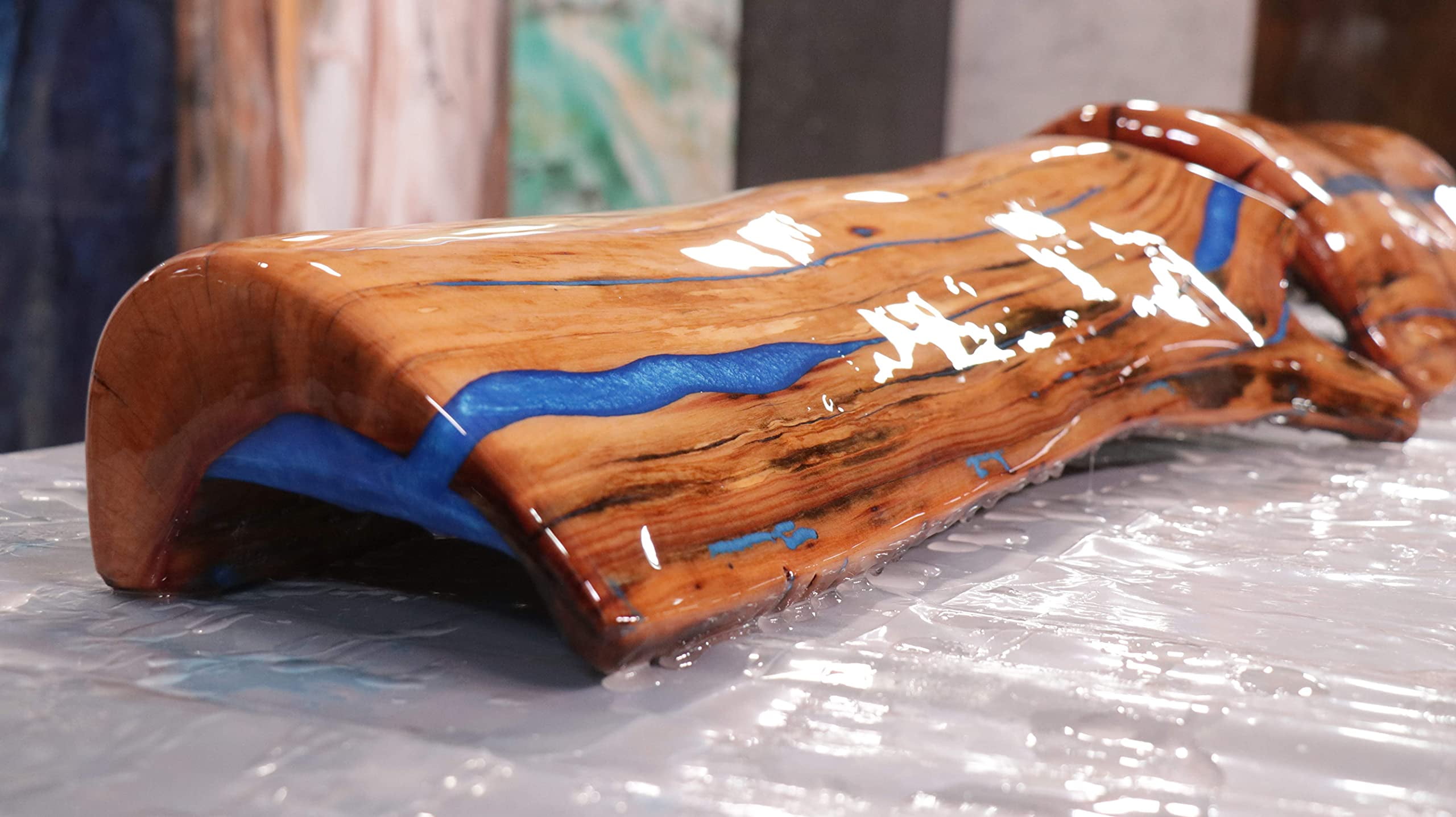 Quick Coat 1 Quart Epoxy Kit (Stone Coat Countertops) - Fast-Curing Epoxy Resin Kit for River Tables, Geodes, Wood Sealing, Tumblers, 3D Objects, and Other DIY Projects!