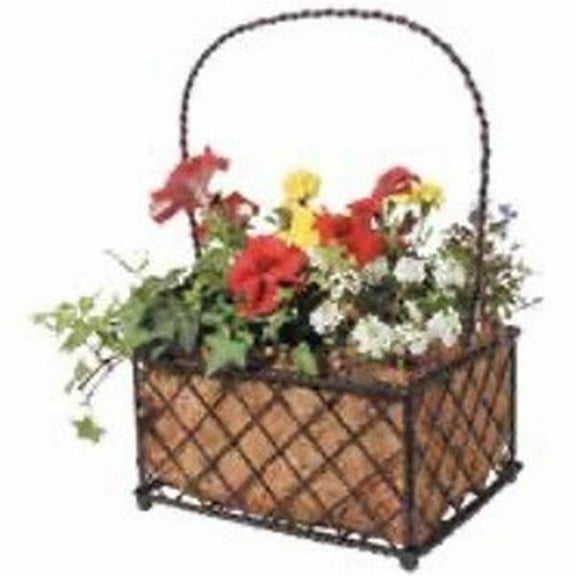 Austram AUS16120804 12 in. ProGro Petite Square Planter, Bronze