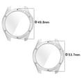 thumbnail image 5 of ROZYARD Full Coverage Case for Tactix 8 47mm/51mm SOLAR 51mm Impact Resistant PC Glass Protective Cover Bumper Housing, 5 of 14