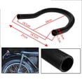 thumbnail image 4 of Asiento de Bastidor de Asiento Trasero Cola Acero Inoxidable Negro 210 mm, 4 of 8